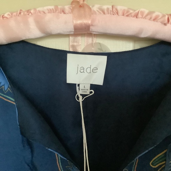 Johnny Was Lorianne Silk Mini Dress Blue SZ L - Picture 3 of 16